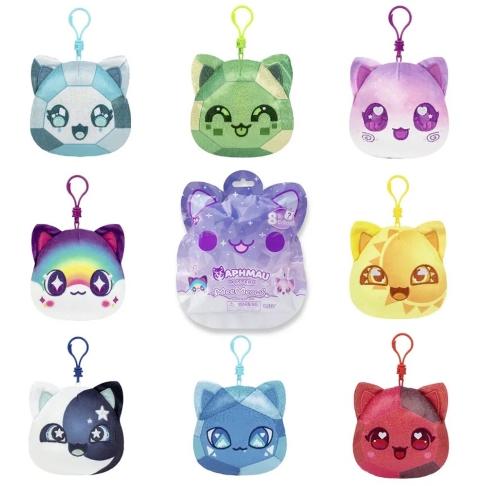 Aphmau MeeMeow Plush Clip-on (1 box which includes 18 items) - Picture 3 of 6
